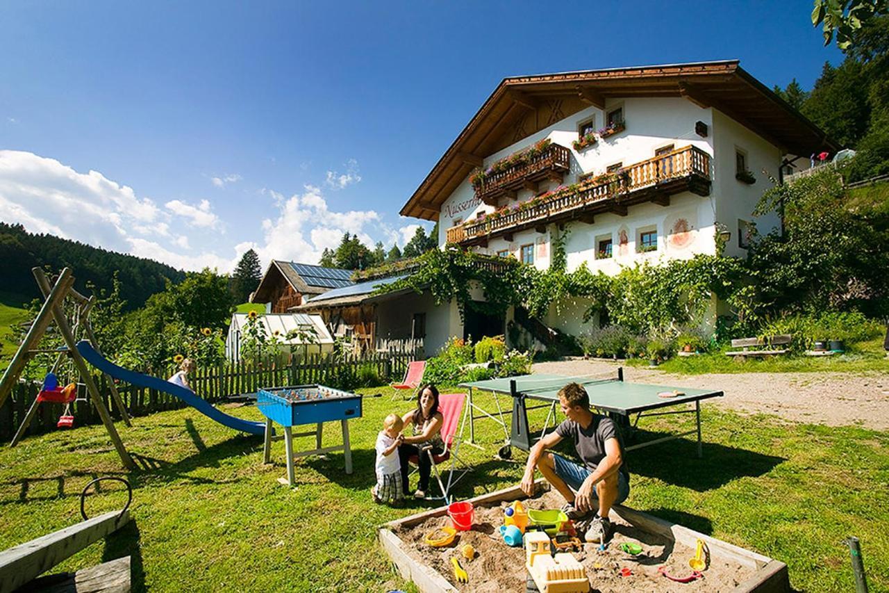 Ferienwohnung Sonnenblume Nusserhof Hafling Buitenkant foto